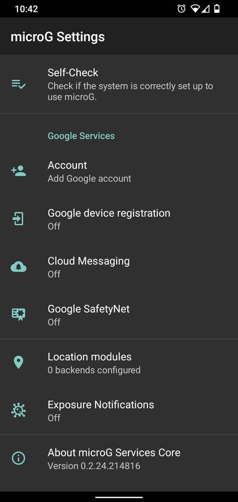 MicroG-Settings-Android