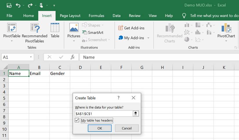Database Insert Excel How to Create a Data Entry Form in Excel
