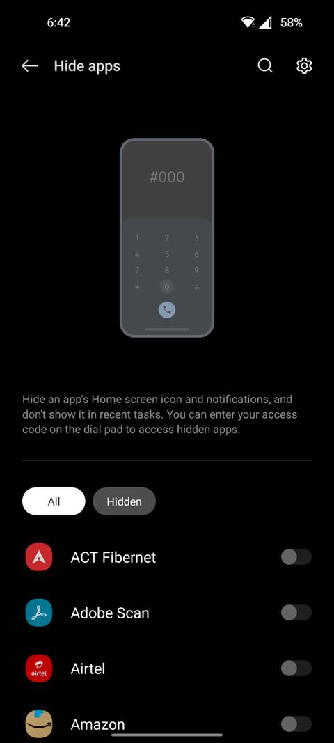 How to Hide and Access Hidden Apps in OxygenOS 12 and 13 on OnePlus Phones