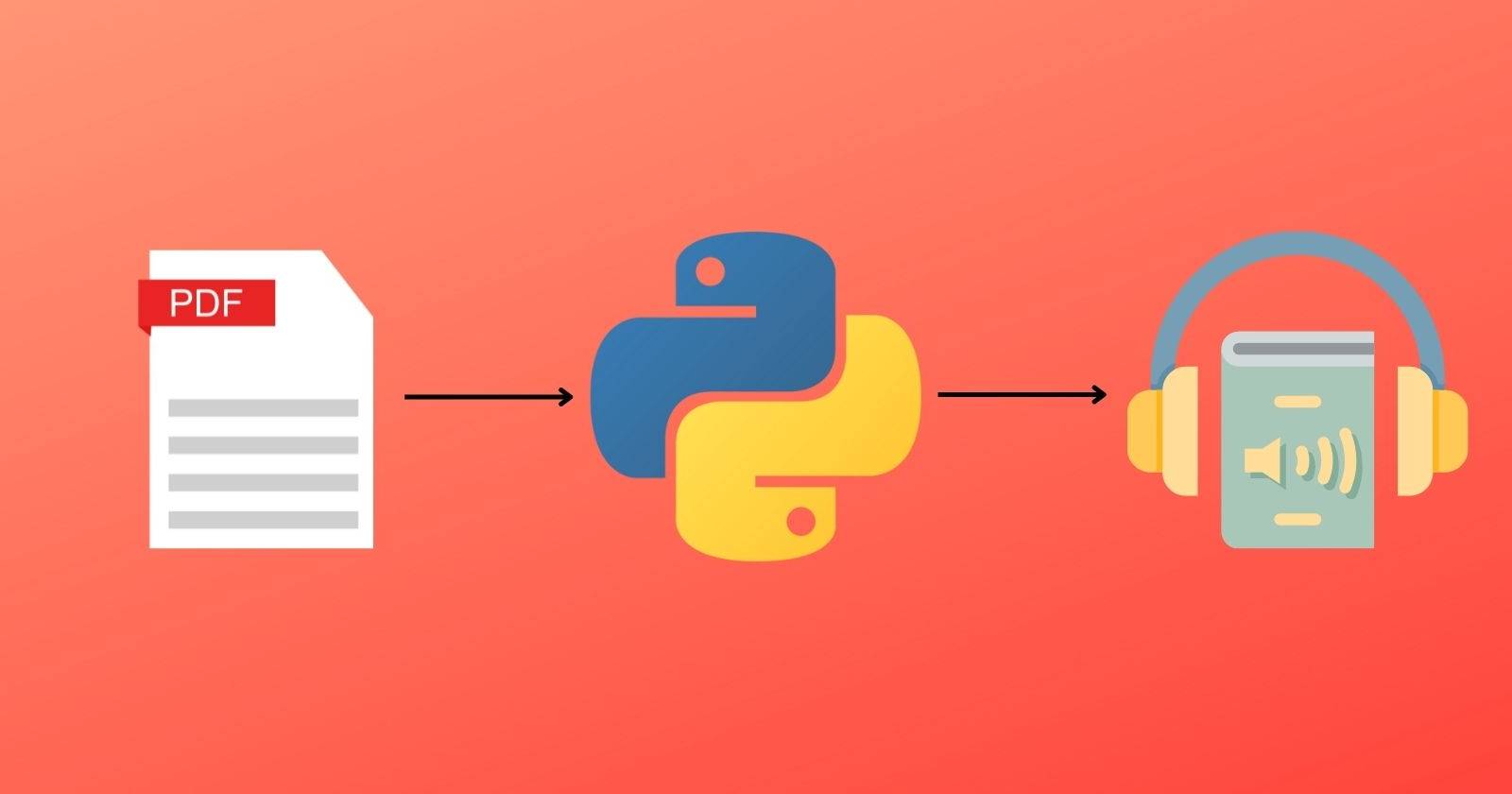 How to Convert a PDF File Into an Audiobook Using Python