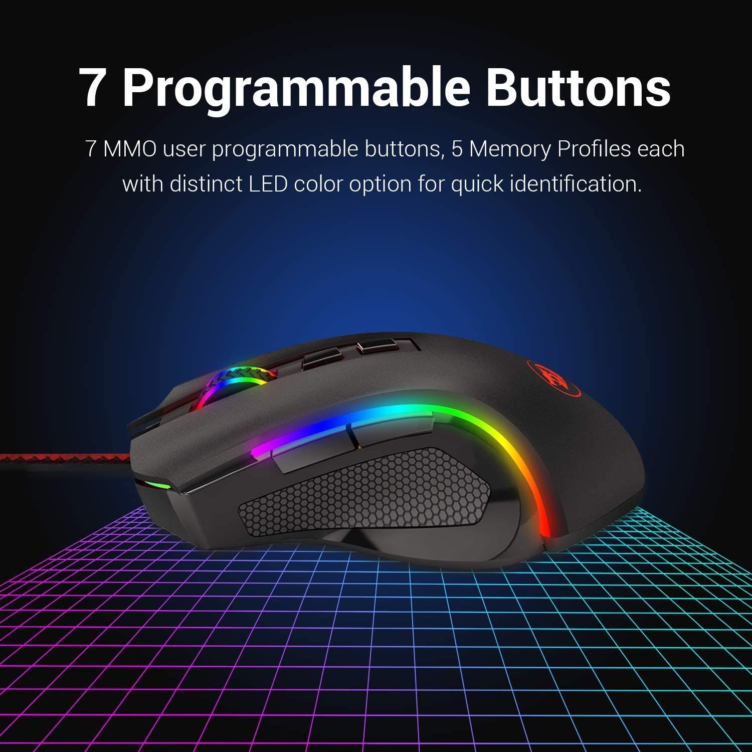 Redragon M602 RGB Buttons