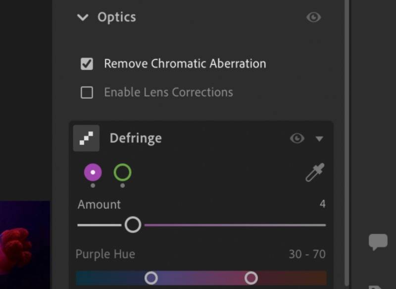 How to Fix Chromatic Aberration in Adobe Lightroom