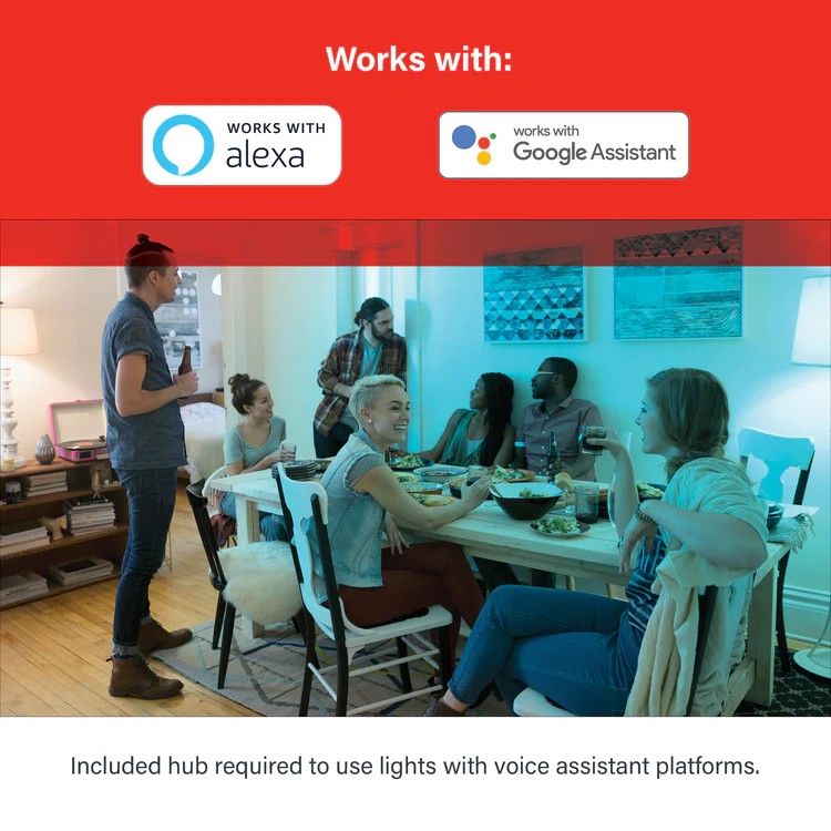 Sengled Smart LED Multicolor A19 Kit Alexa Google Assistant