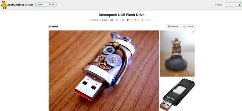 11 Creative and Awesome DIY USB Flash Drives