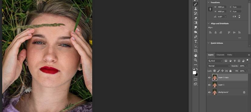 Step 1 Ctrl + J Twice