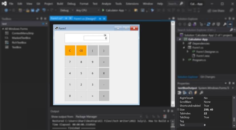 How to Build a Simple Calculator App in Windows Forms