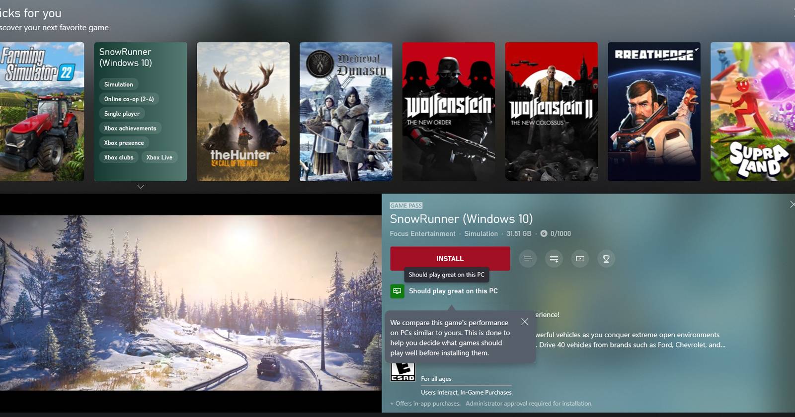 How to Use the Xbox App's Game Performance Fit Indicator for PC