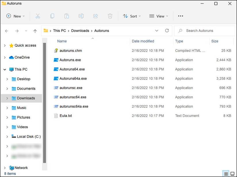 How to Manage Windows Startup Programs With Autoruns