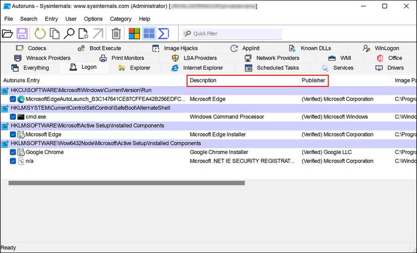 How to Manage Windows Startup Programs With Autoruns