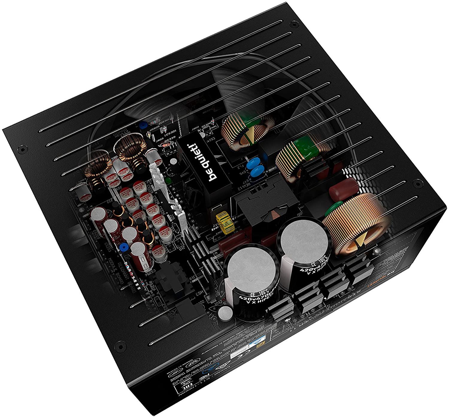 ساکت باش! استریت پاور 11 پلاتینیوم 1000 وات PSU داخلی