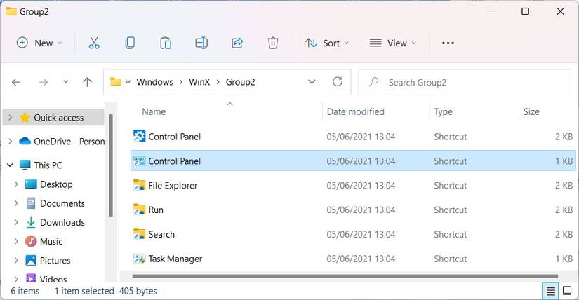 How to Add Shortcuts to the Windows Power Menu With hashlnk