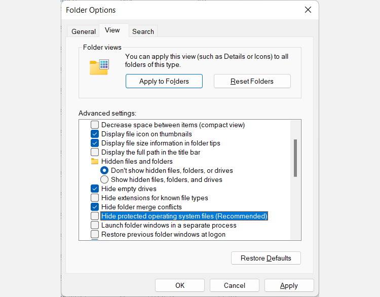 Show Operating System Files What Are System Files on Windows? Here's What You Need to Know