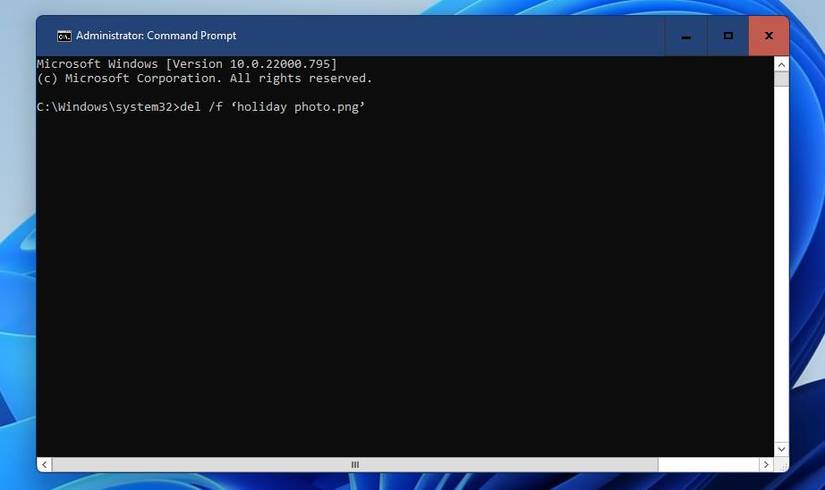 How to Force Delete Stubborn Files in Windows 11
