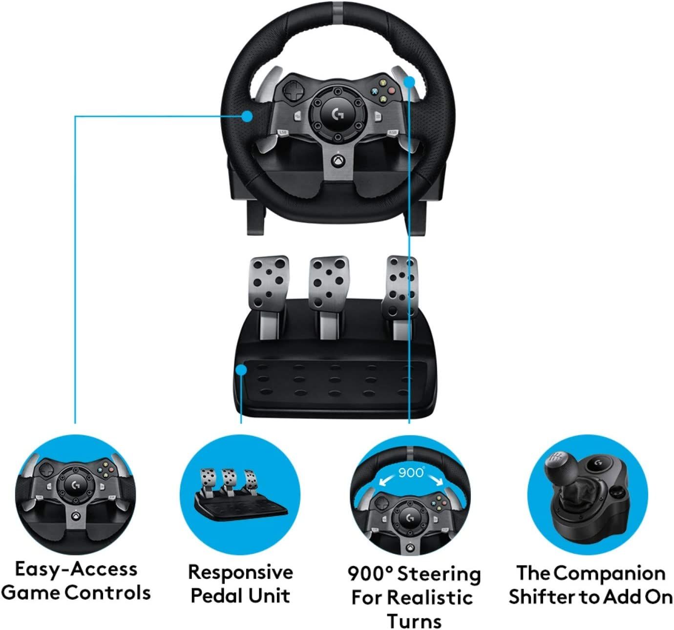 everything included with the logitech g920