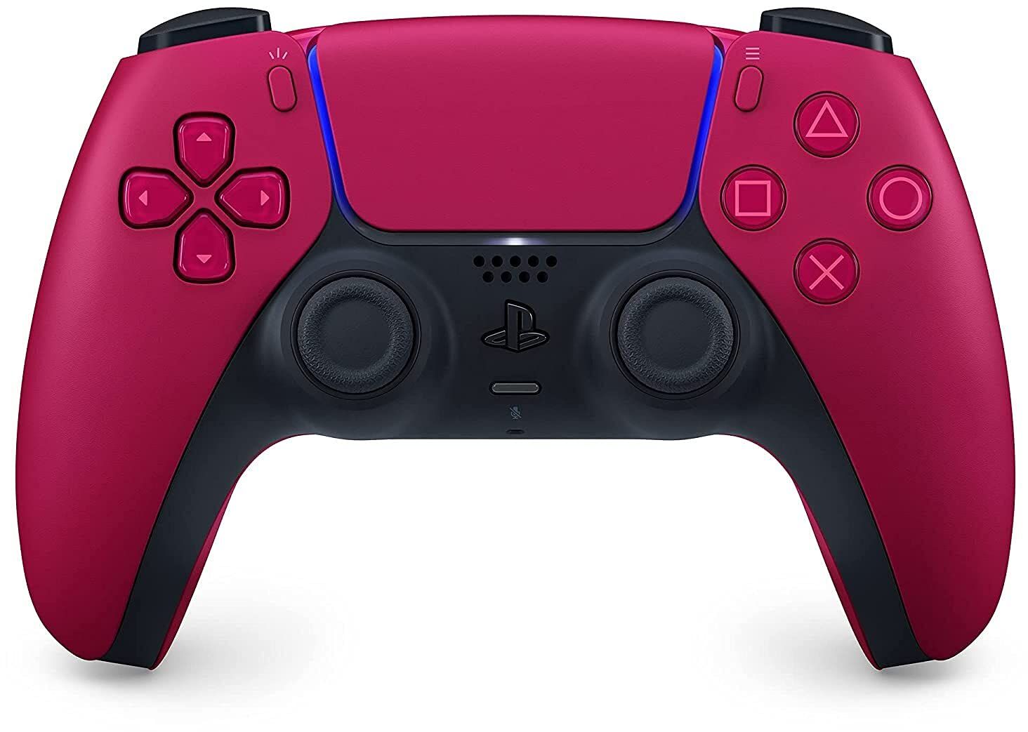 front of the playstation dualsense controller