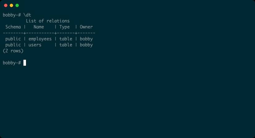 basic sql command || psql || create database in... How to Work With a PostgreSQL Database Using psql Commands