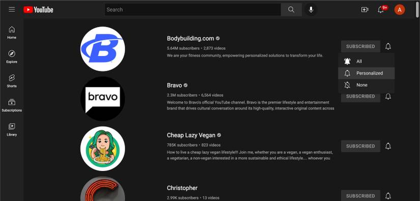 How to Subscribe to a YouTube Channel