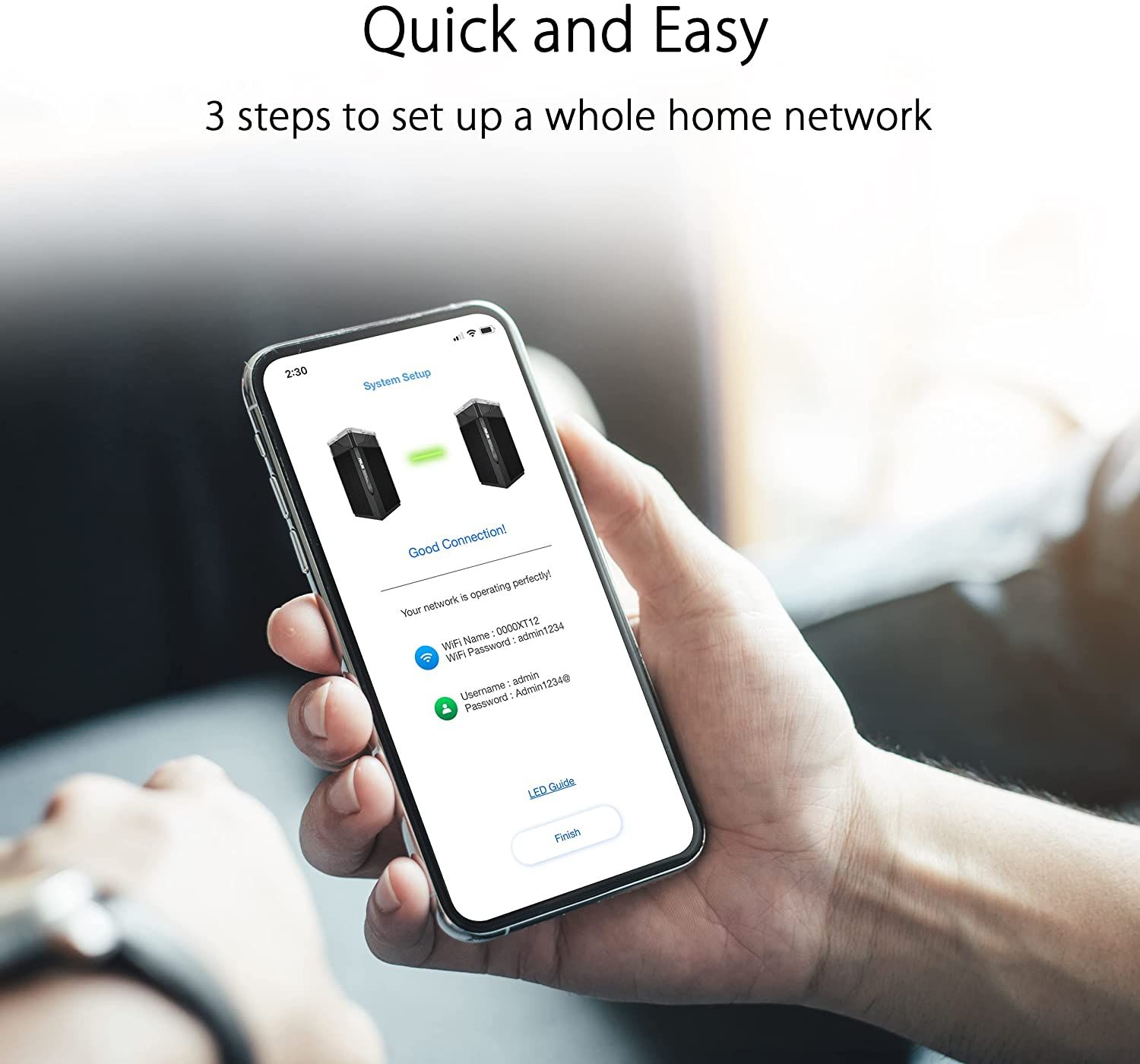 برنامه ASUS ZenWiFi Pro AXE11000