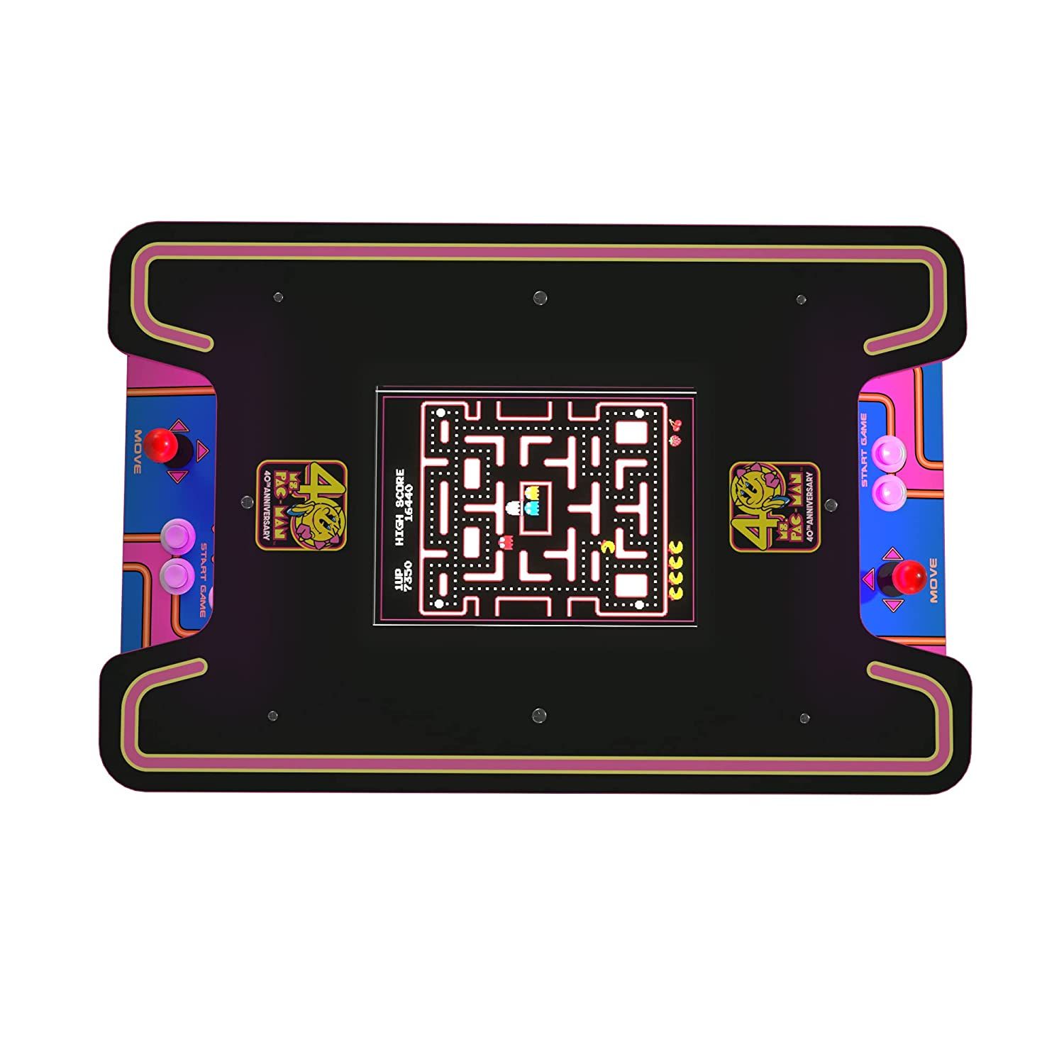 Arcade1Up Ms. Pac-Man Head-to-Head Arcade Table Pacman Aracde
