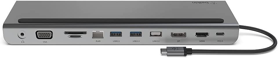 Belkin USB-C 11-in-1 MultiPort Adapter Dock