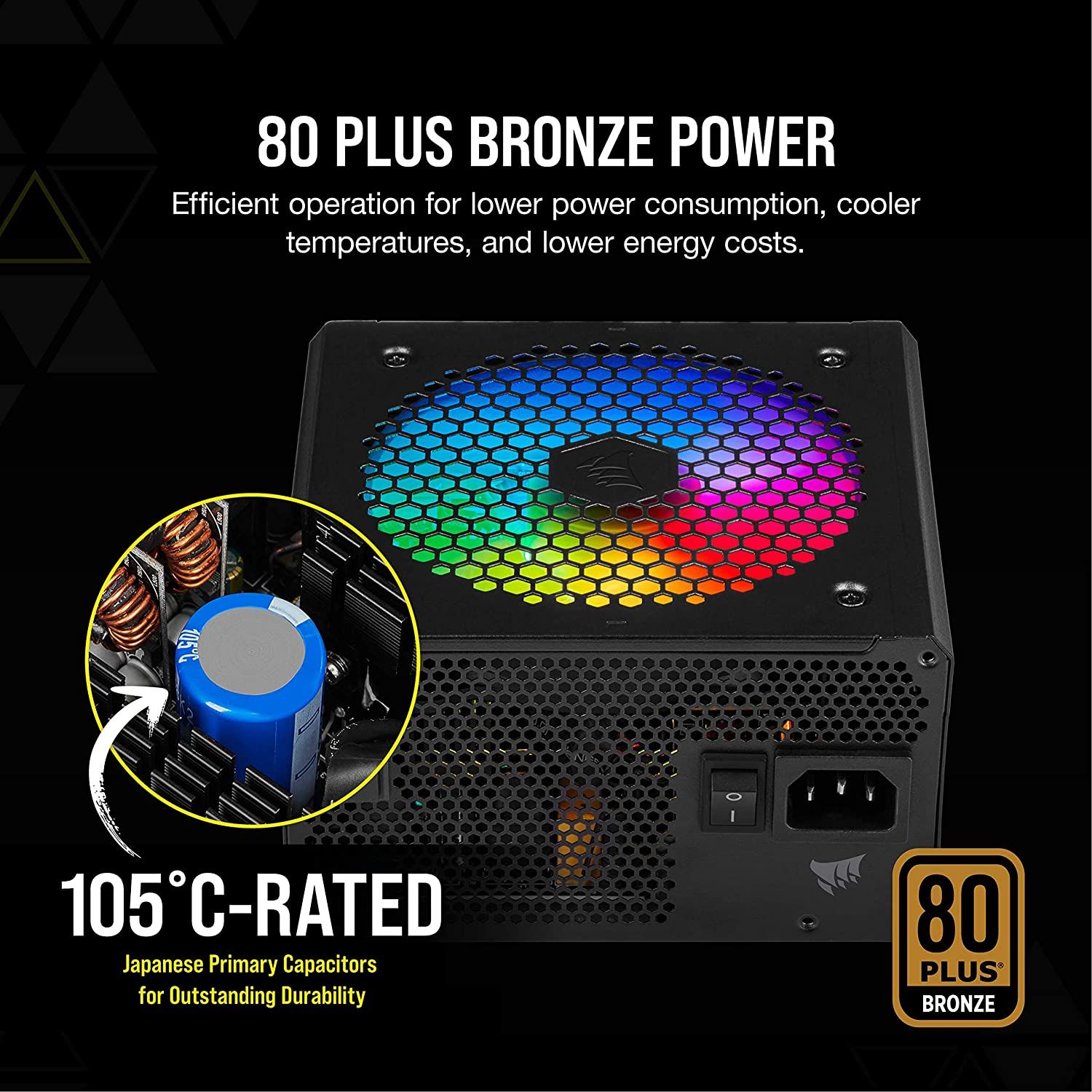 Corsair CX750F RGB برنز