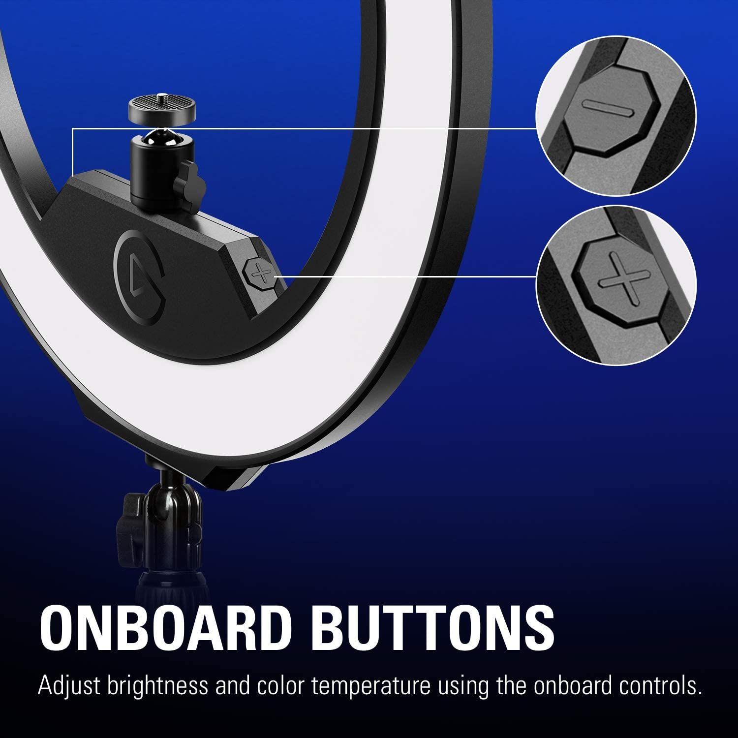 Elgato Ring Light buttons