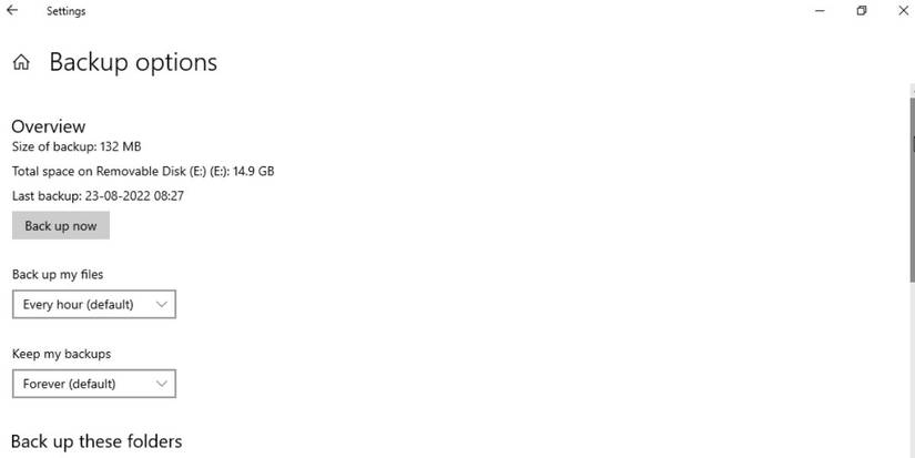 How to Enable or Disable File History in Windows