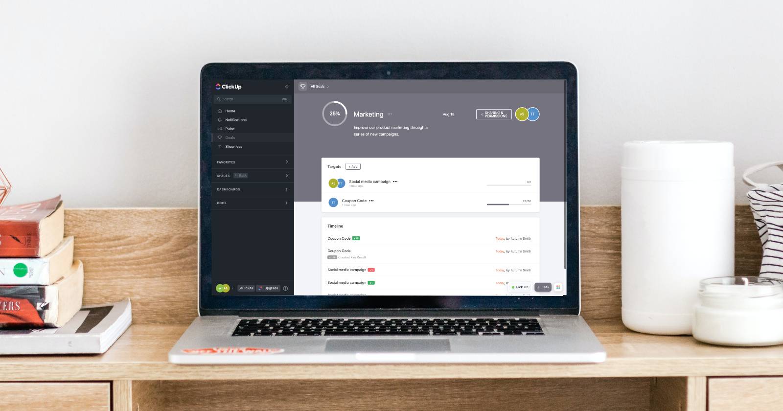 How to Set and Track Your Goals in ClickUp