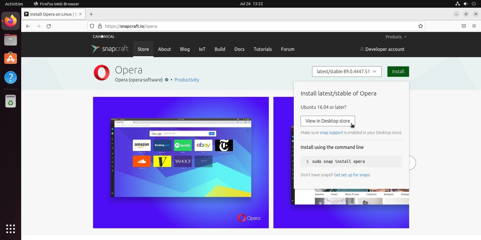 How to Install the Opera Web Browser on Linux