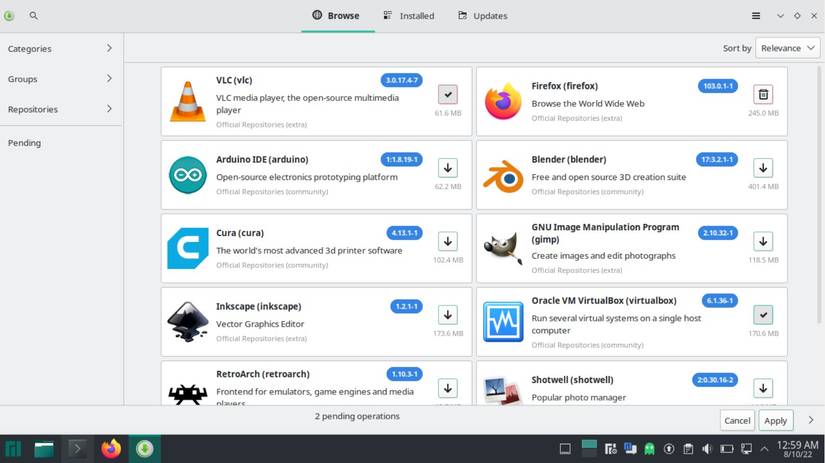 How to Install and Remove Software in Manjaro Linux