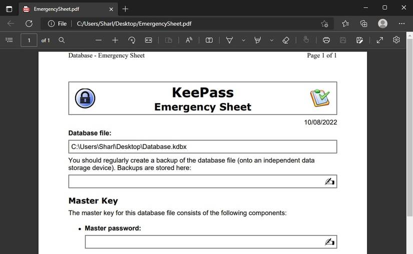 Keepass Password File How to Create a New Password Database Using KeePass