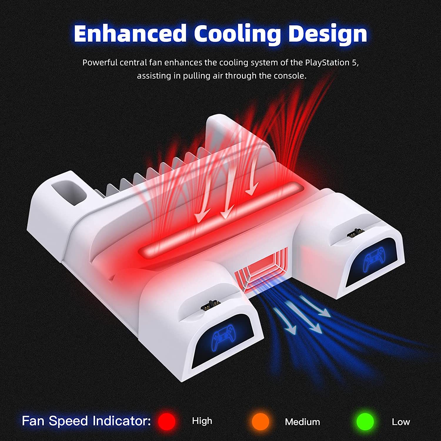 NexiGo PS5 Cooling Stand Design