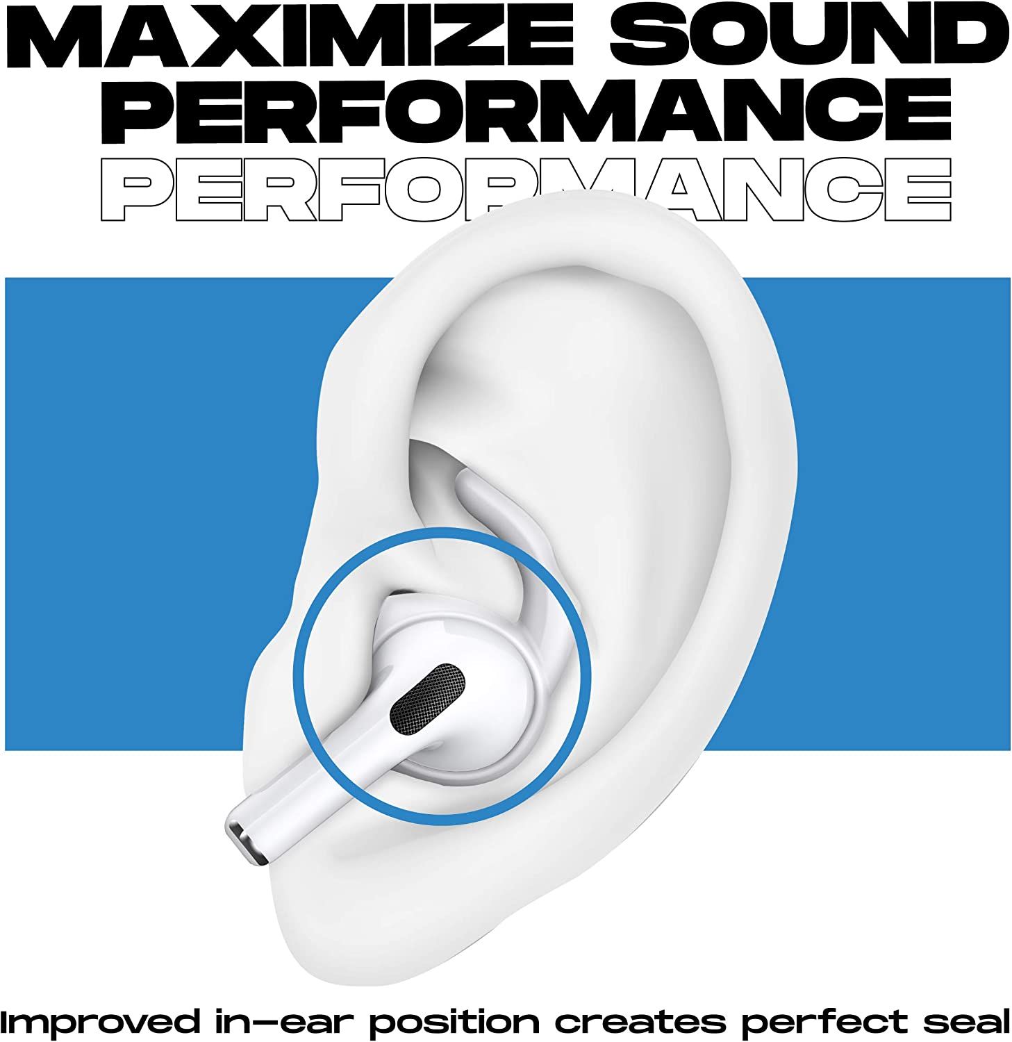 Proof Labs AirPods Hooks ear position