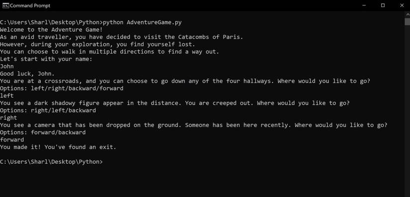 How to Create a Text Based Adventure Game in Python