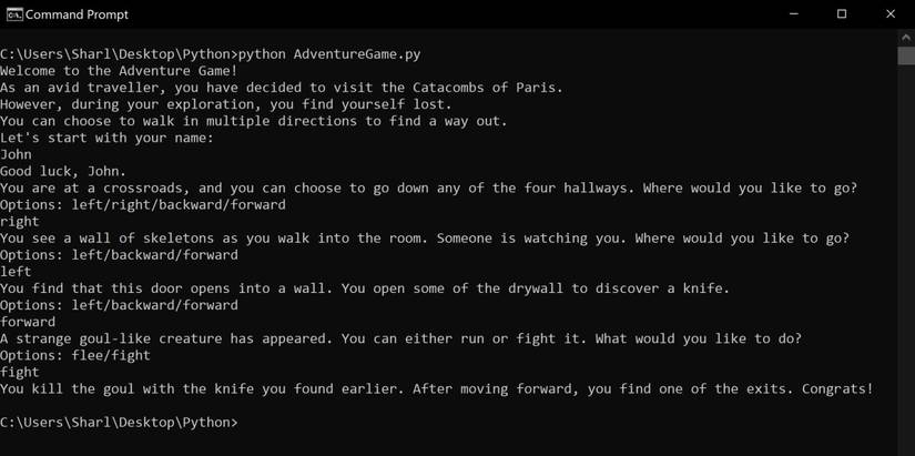 How to Create a Text Based Adventure Game in Python