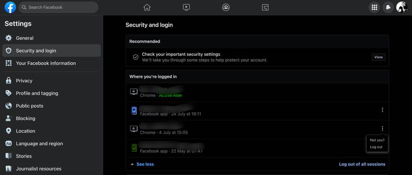 How to Remotely Sign Out of Your Social Media Accounts