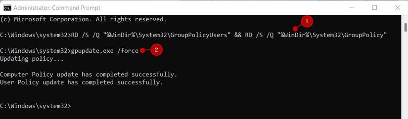 How to Reset the Local Group Policy Settings to Default in Windows 11