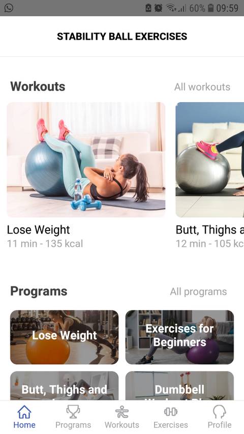 8 Exercise Ball Apps That Can Improve Your Strength, Endurance, and Balance