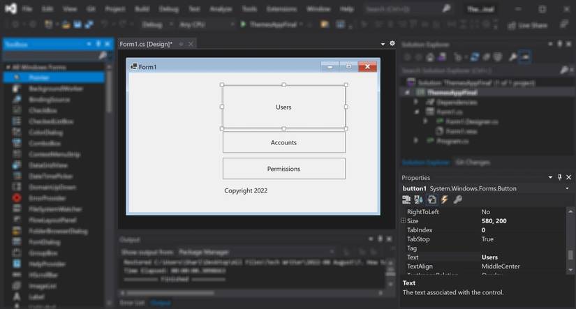 WinForms: How to Add Multiple Themes to Your Application