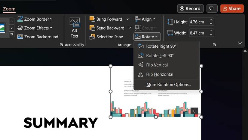 Zoom Visual Design Powerpoint How to Use the Zoom Effect in PowerPoint