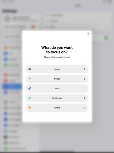 How to Set Up and Use Focus Modes on an iPad