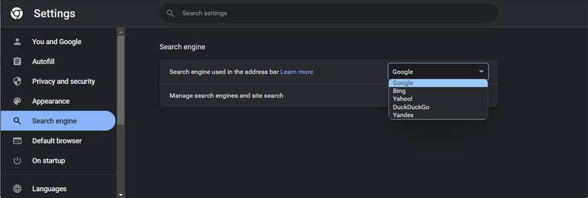 How to Change Your Browser's Default Search Engine