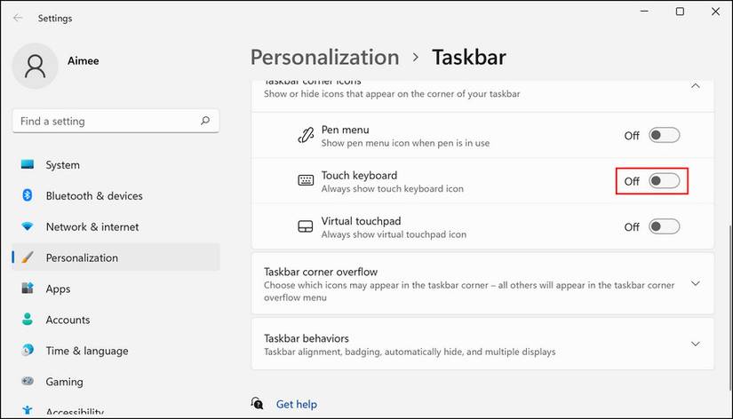 Keyboard Toggle Wheel How to Enable and Customize the Touch Keyboard on Windows 11