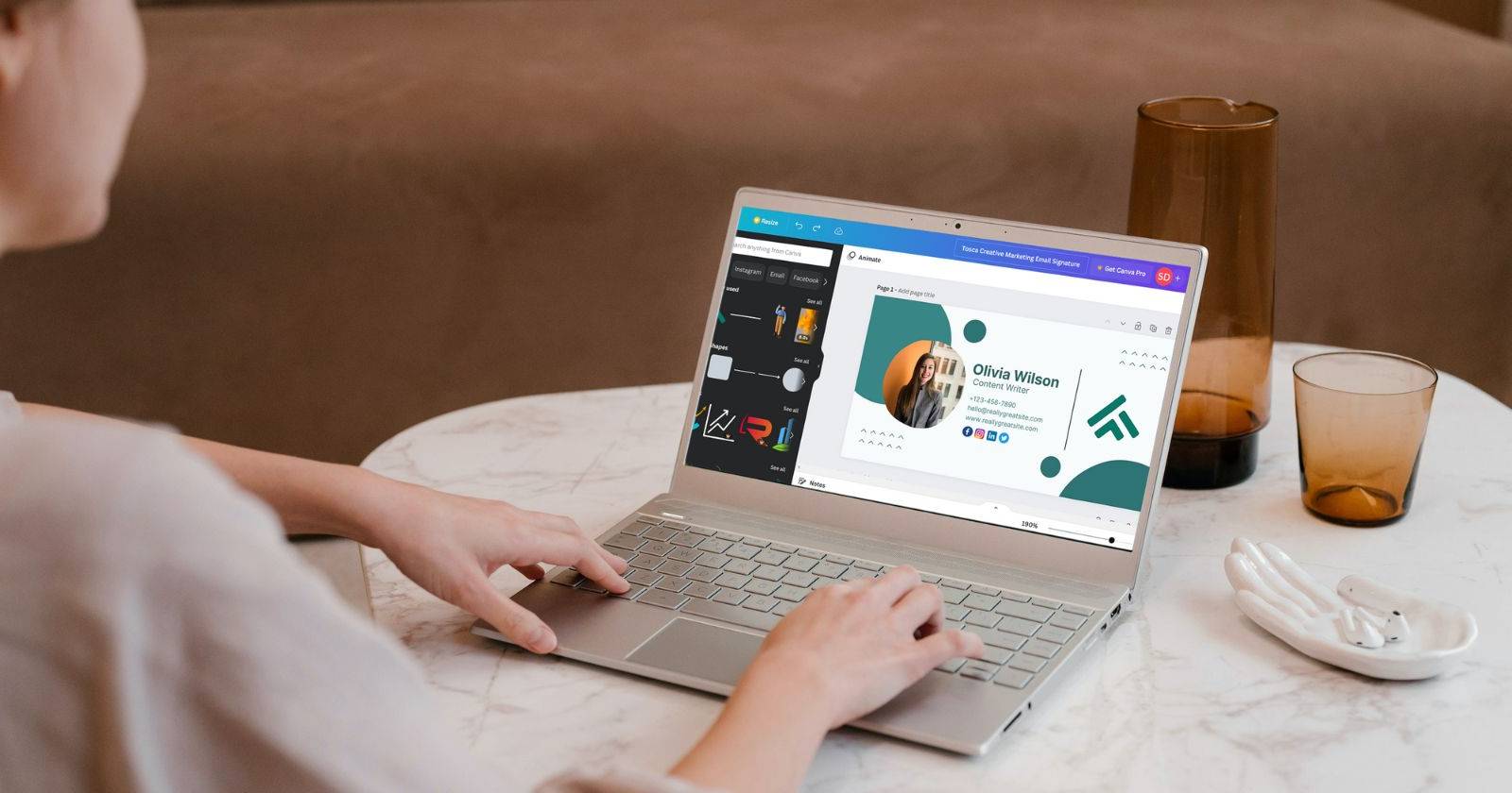 How to Create an Email Signature Using Canva