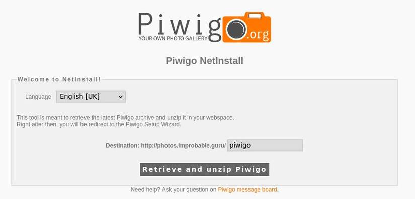 How to Install and Use Piwigo on Your Raspberry Pi