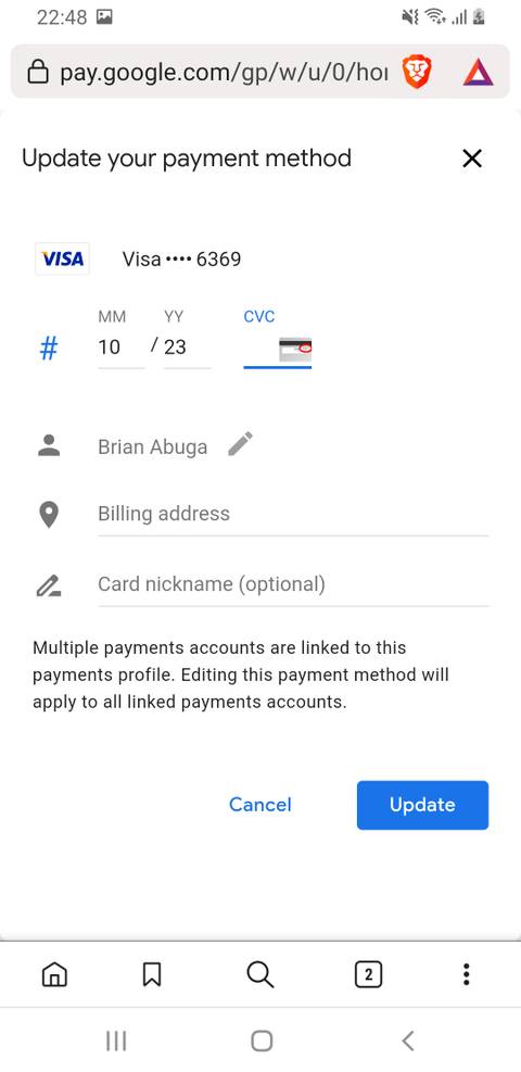 Android Store Card How to Add a Payment Card on the Google Play Store