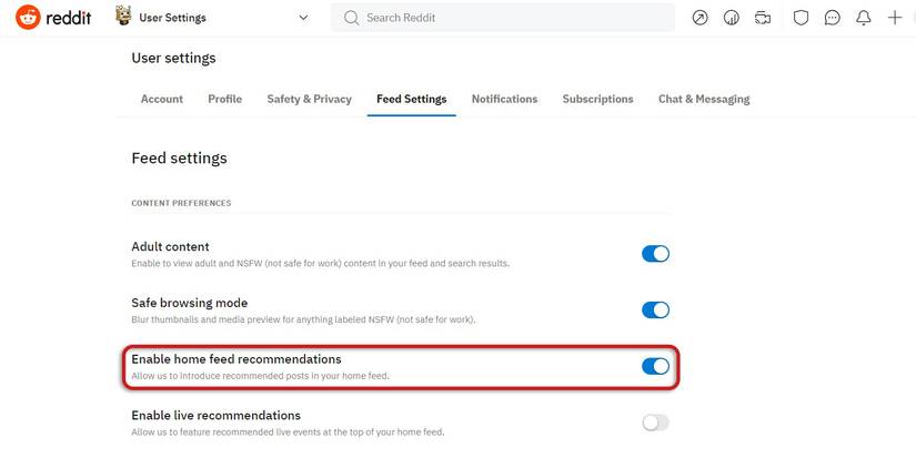 How to Stop Getting Reddit Recommendations