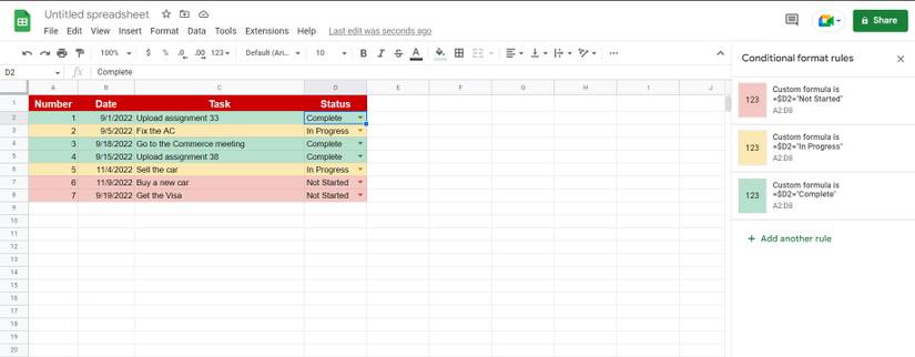 How to Create a Custom To-Do List in Google Sheets