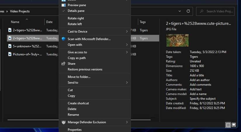 How to Add Preview and Details Pane Options to File Explorer’s Context Menu