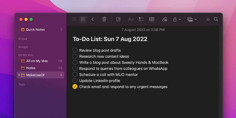 9 Tips to Get the Most Out of Apple Notes on macOS